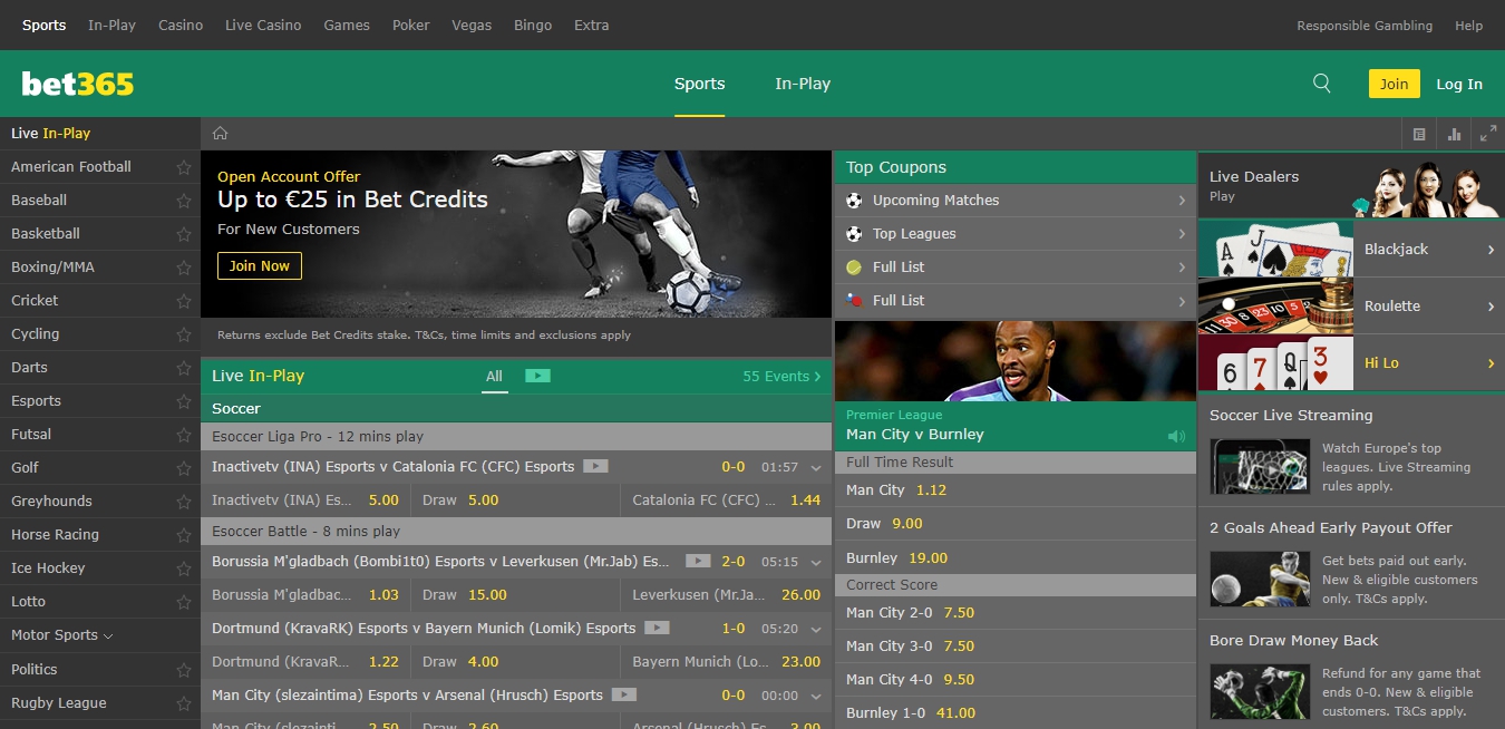 Bet365 Kenya jackpot: start placing bets.