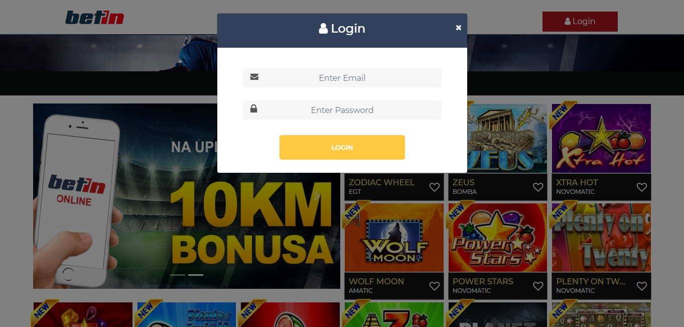 Betin registration process: how to register Betin online.