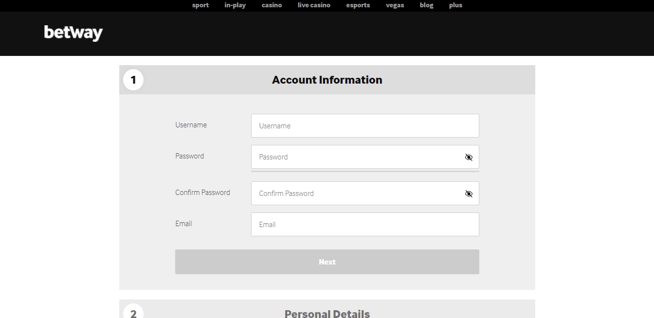 How to register at Betway from Kenya online.
