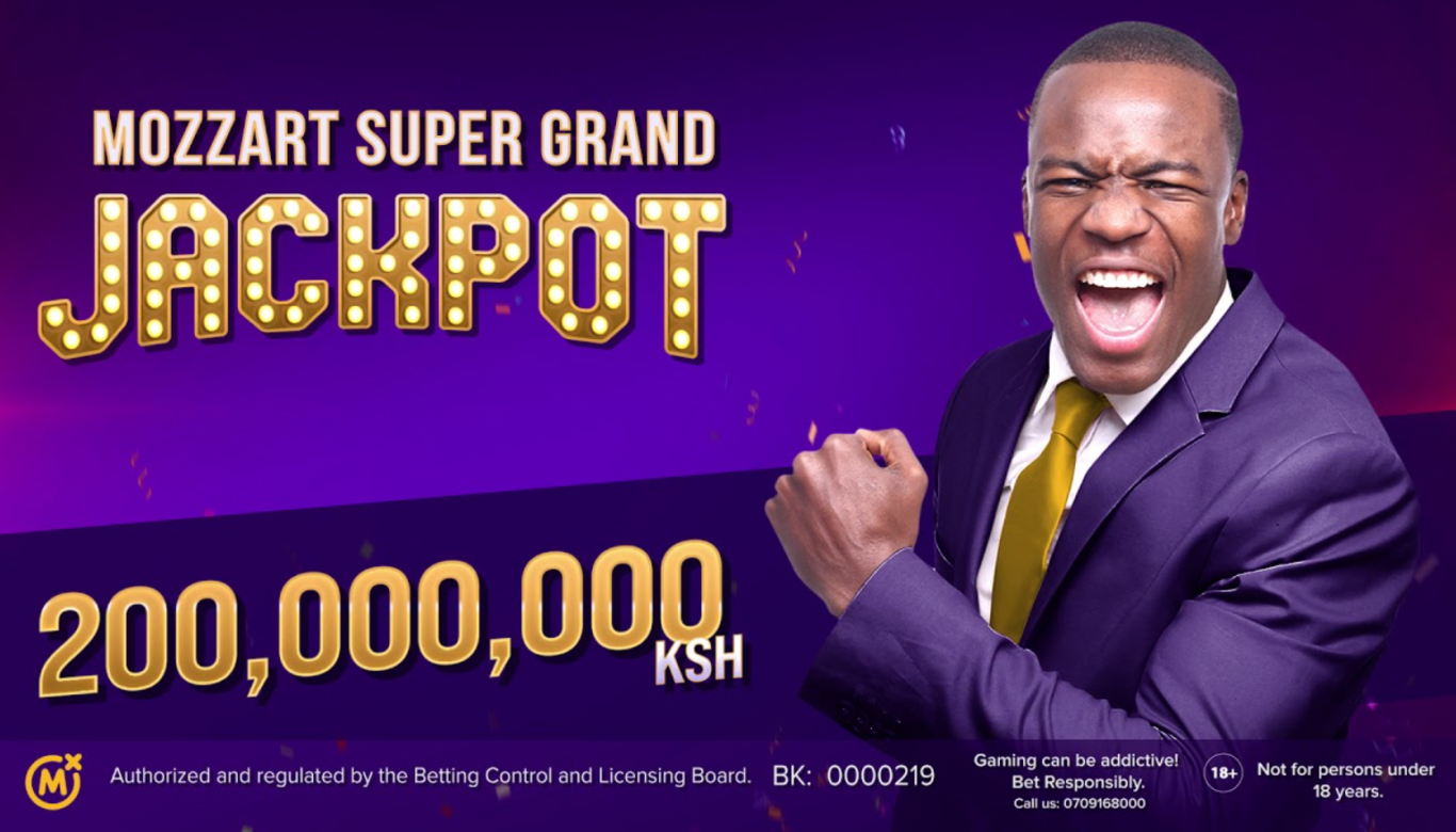 Mozzart bet Kenya jackpot bonus